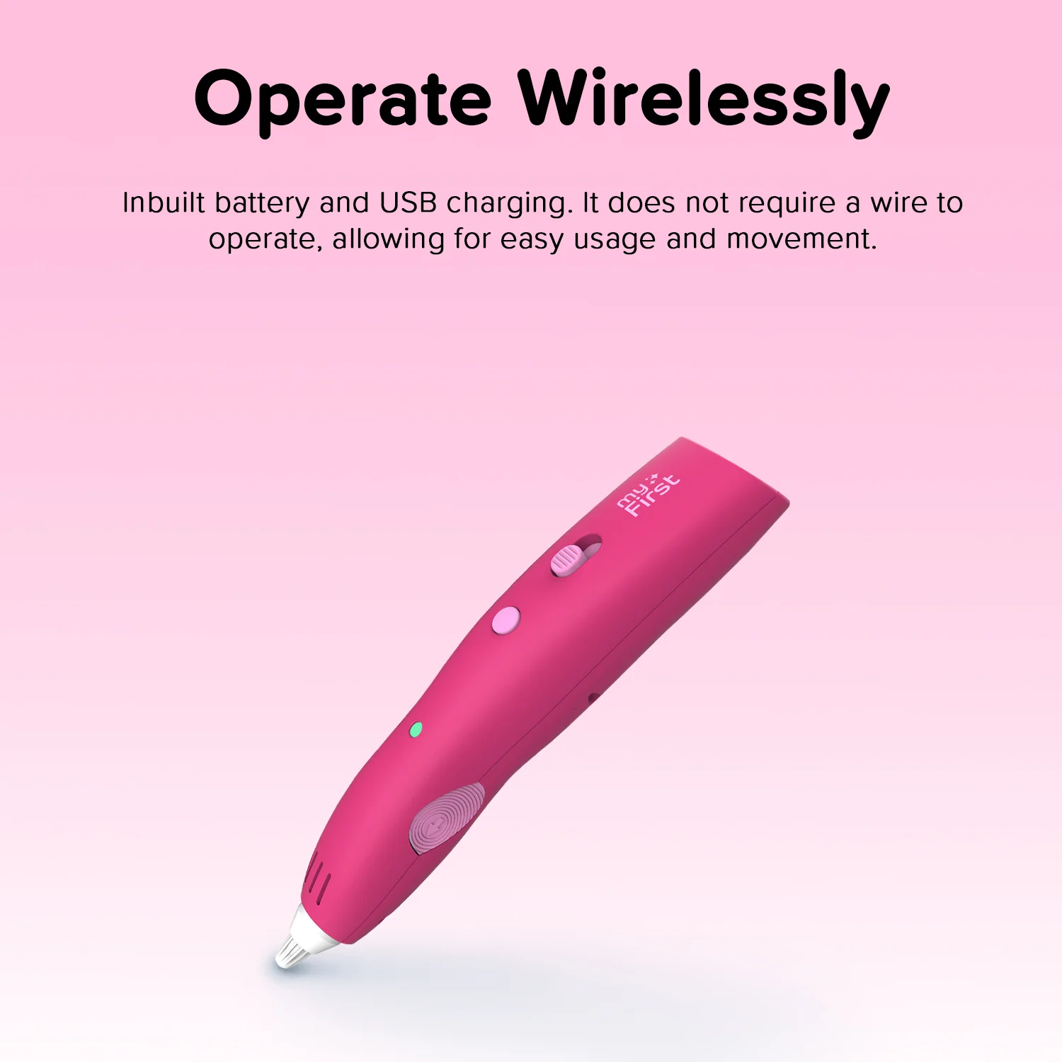 3d Pens for Kids With Wireless & Rechargeable Battery | myFirst 3dPen Make - Image 10