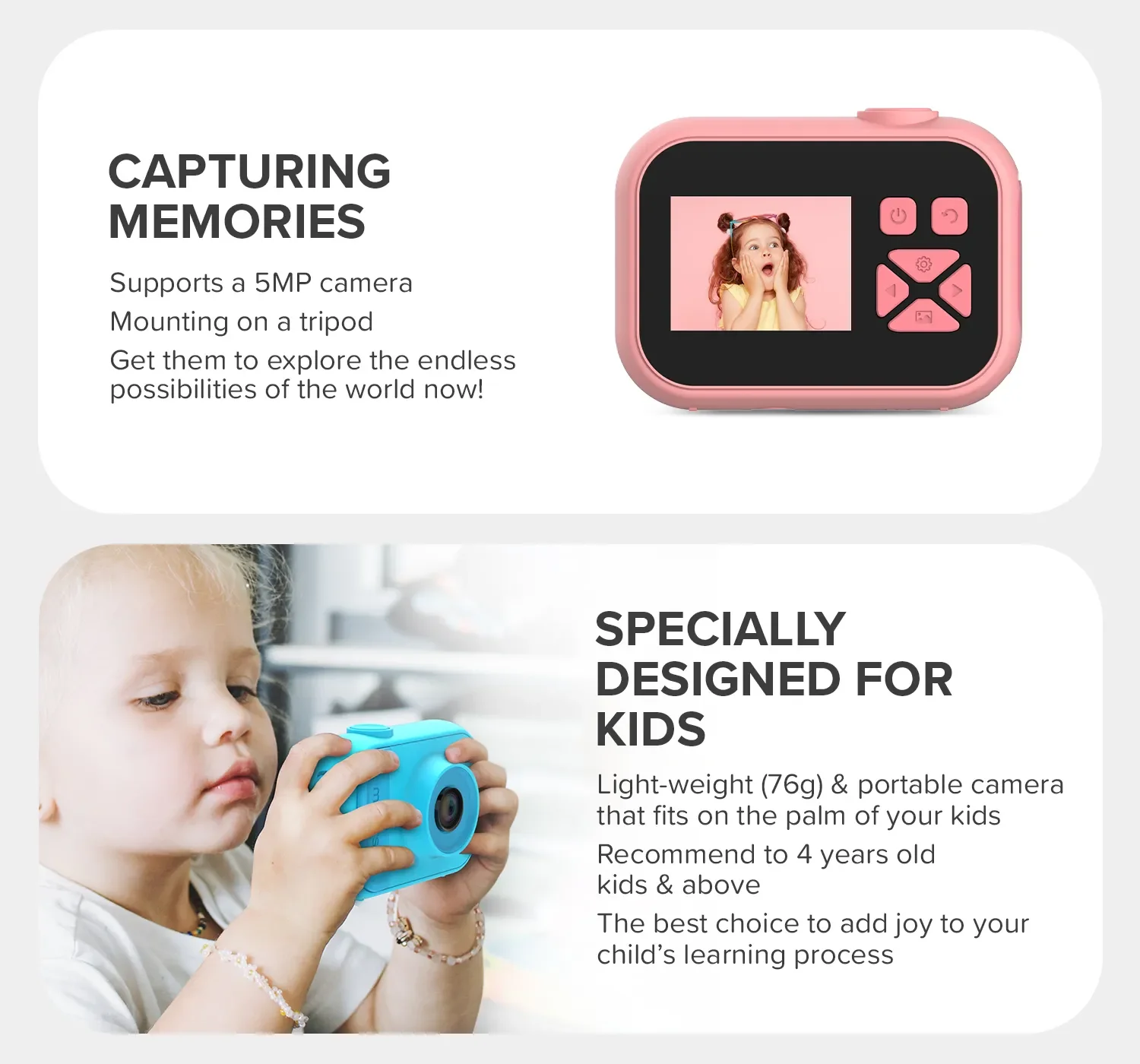 Kids Mini Digital Camera | myFirst Camera 10 - Image 8