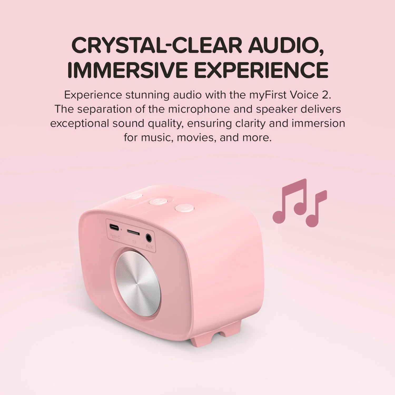 Portable Wireless Microphone & Speaker | myFirst Voice 2 - Image 22